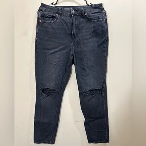 American Eagle Outfitters High Rise Black Jeans